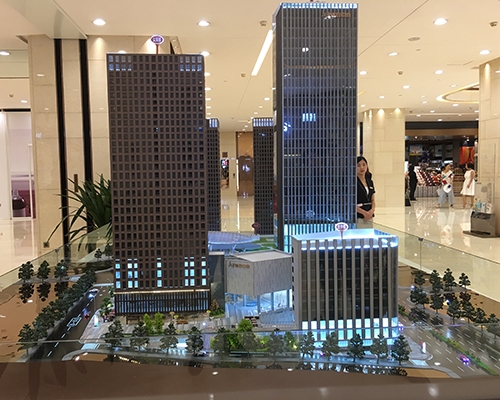 重庆协信中心建筑模型制作