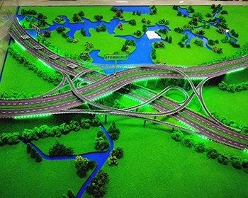 立交互通高速路模型制作
