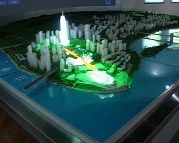 江北城规划模型