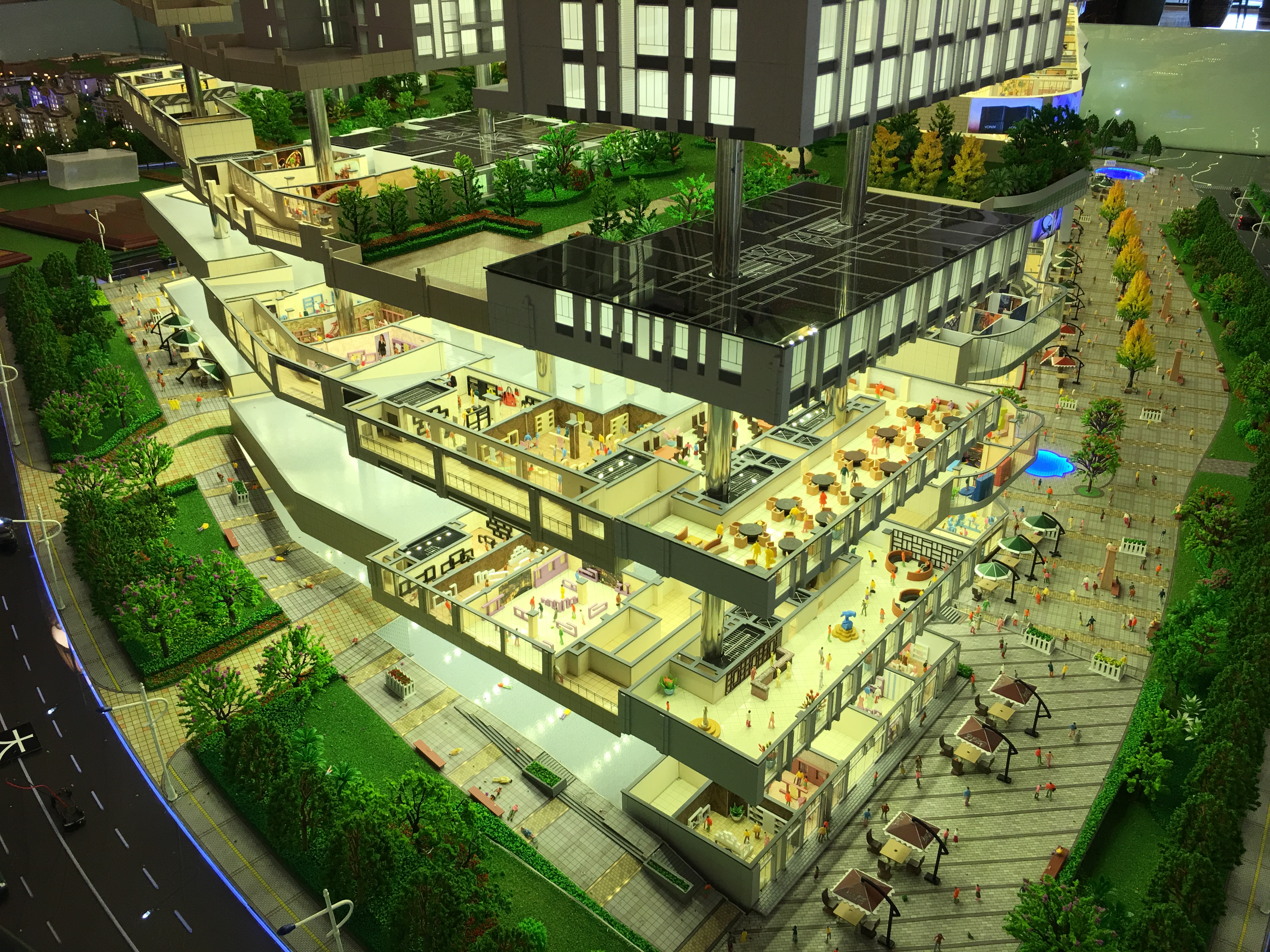 重庆商业建筑模型