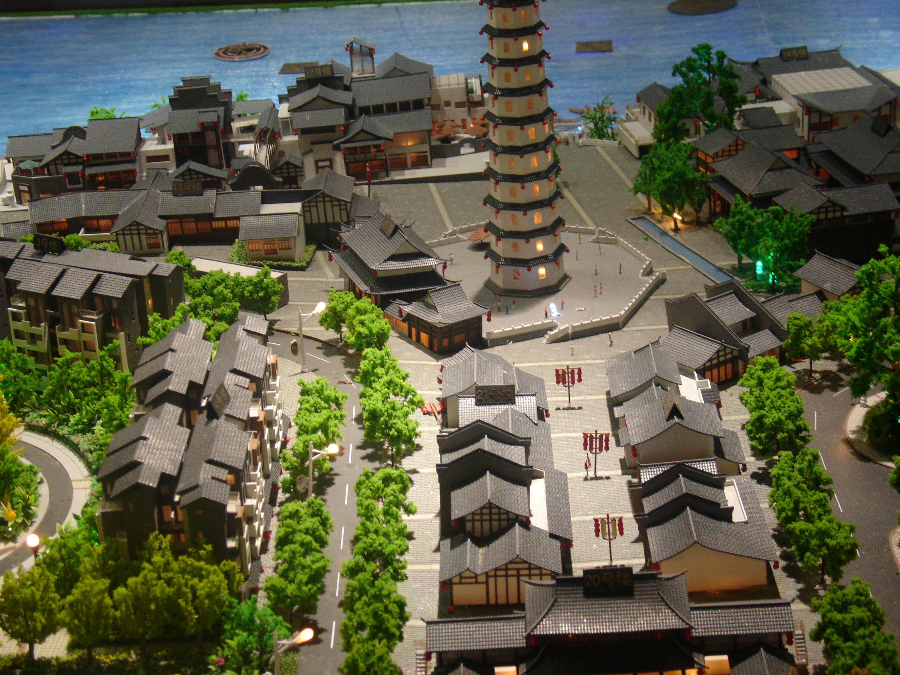 重庆古建筑模型制作