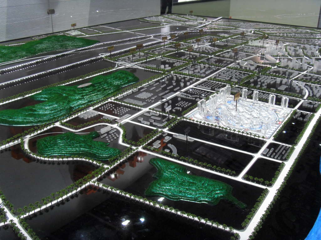 重庆城市规划沙盘模型制作