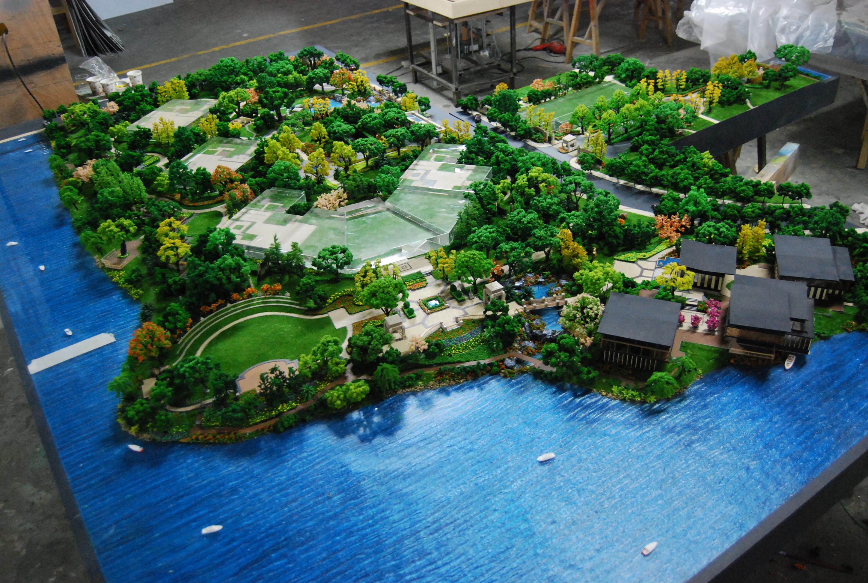 金地·绍兴柯桥自在城模型制作