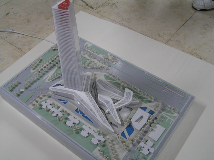 公共建筑模型制作