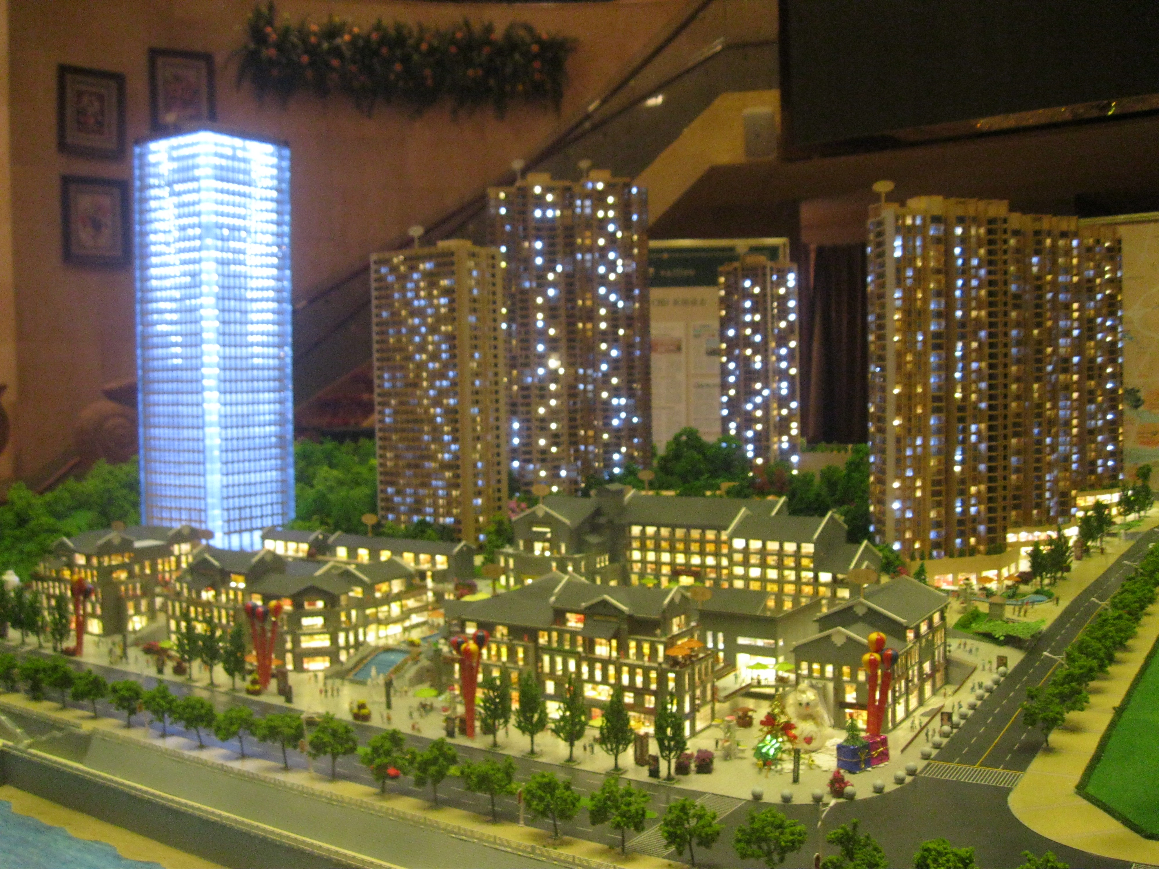 珠江太阳城建筑模型